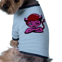 Cute Devil Girl Art pet clothing by Mustang_Lady Cute Devil Girl Art pet clothing