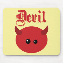 Cute Devil mousepads