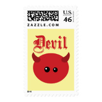 Cute Devil postage