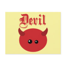 Cute Devil postcards