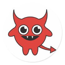 Cute Devil stickers
