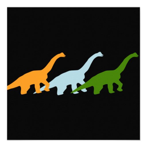 Cute Dinosaur Birthday Party Invitations Black