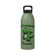 Cute Dinosaur is a Cheekysaurus Drinking Bottles