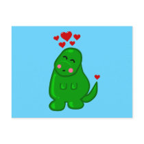Cute Dinosaur postcards by toxiferousholidays Cute Dinosaur postcards
