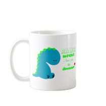 Cute Dinosaur RAWR Coffee Mug