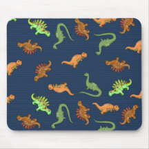 Cute Dinosaurs Pattern Mouse Pad