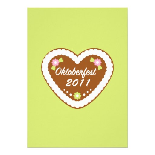 Cute Dirndl Oktoberfest Invitation