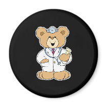 Cute Doctor Teddy Bear magnets by doonidesigns Cute Doctor Teddy Bear magnets