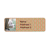 cute dog address label