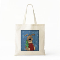 Cute Dog - Christmas Design bags