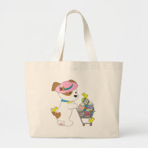 Cute Dog Easter Eggs Bags