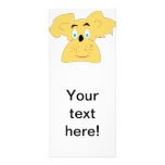 Cute dog illustration rack cards