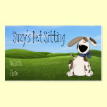 Cute Dog Pet Business Cards business cards