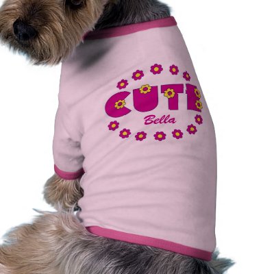 Cute pet clothing