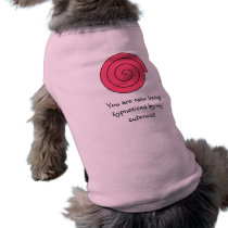 Cute dog shirt with hypnotizing effect pet clothing by lnwatermelon67 Cute dog shirt with hypnotizing effect pet clothing