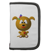 Cute Dog with Dragonfly Planner