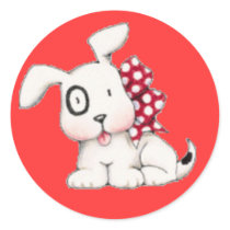 Cute Doggie Envelope Sticker by dizzypixels Cute Doggie Envelope Sticker