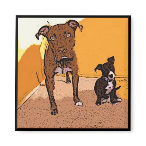 Cute Dogs Magnet magnet