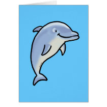 Cute dolphin cards