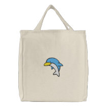 cute dolphin embroidered bags by silly_strings cute dolphin embroidered bags