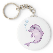 Cute Dolphin Key Chain