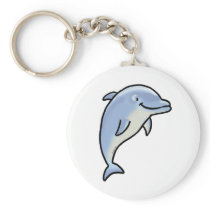Cute dolphin keychain