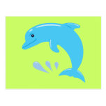 Cute Dolphin Post Cards