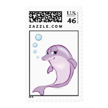 Cute Dolphin postage