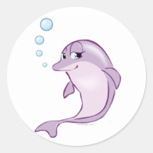 Cute Dolphin Sticker