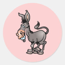Cute Donkey Sticker