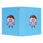 Cute donut (doughnut) binder