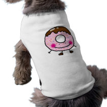 Cute donut (doughnut) pet tee shirt
