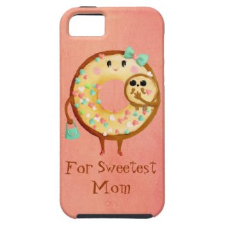 Cute Donut's Mother Love iPhone 5 Case