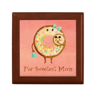Cute Donut's Mother Love Keepsake Boxes