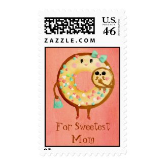 Cute Donut's Mother Love Stamp