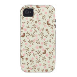 cute doodle birds iphone 4 case