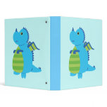Cute Dragon 3 Ring Binder