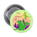 Cute Dragon Button