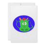 Cute Dragon Face Personalized Invites