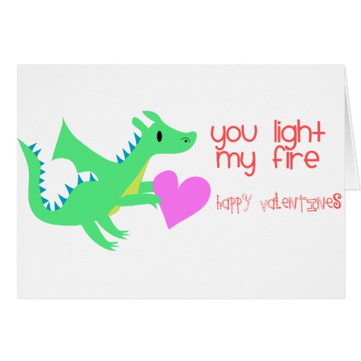 Cute Dragon Valentines Day Card Dragon Valentines Zazzle