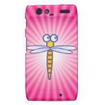 Cute Dragonfly; Pink Droid RAZR Cases
