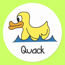 Cute Duck stickers by tshirtfun Cute Duck stickers