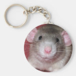 Cute Dumbo Rat Keychain