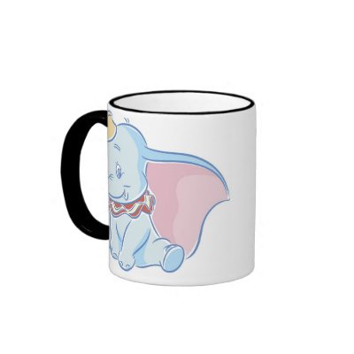 Cute Dumbo Sketch mugs
