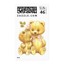 Cute Duo Postage Stamp