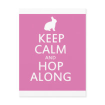 Cute Easter Bunny Hop Along Post Card