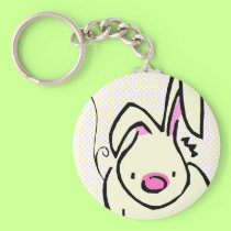 Cute Easter Bunny keychains