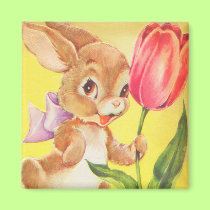 Cute Easter Bunny magnets