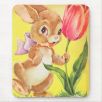 Cute Easter Bunny mousepads