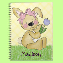 Cute Easter Bunny notebooks